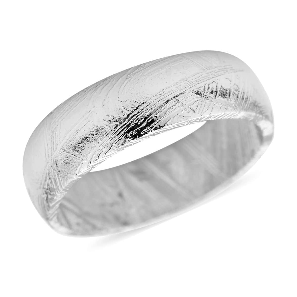 Marvelous Meteorite Band Ring 21.75 ctw image number 0