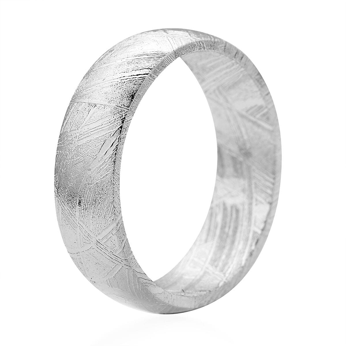 Marvelous Meteorite Band Ring (Size 6.0) image number 3