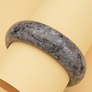 Natural Yooperlite Bangle Bracelet (7.25 In) 442.00 ctw with Free UV Flash Light