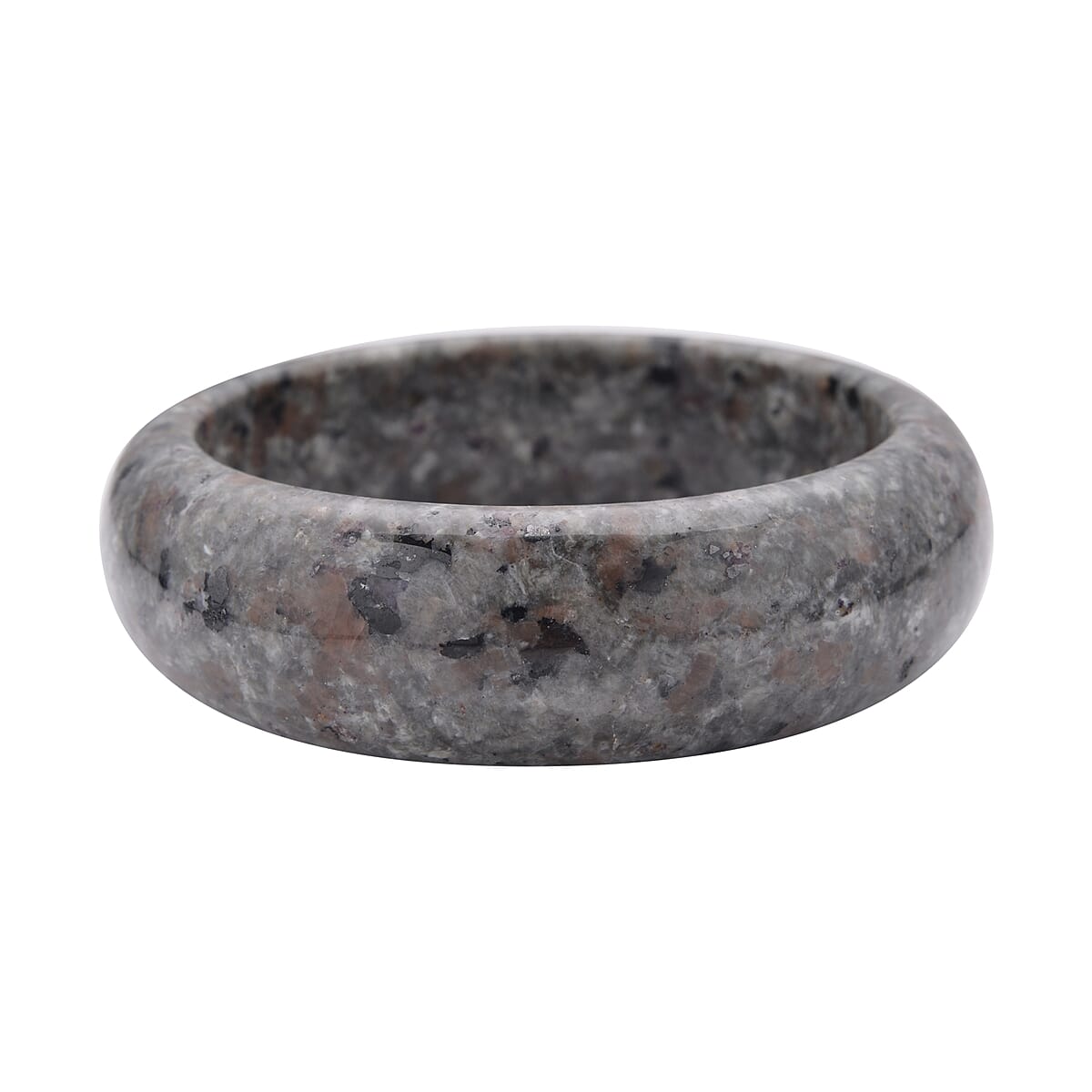 Natural Yooperlite Bangle Bracelet (7.25 In) 442.00 ctw with Free UV Flash Light image number 4