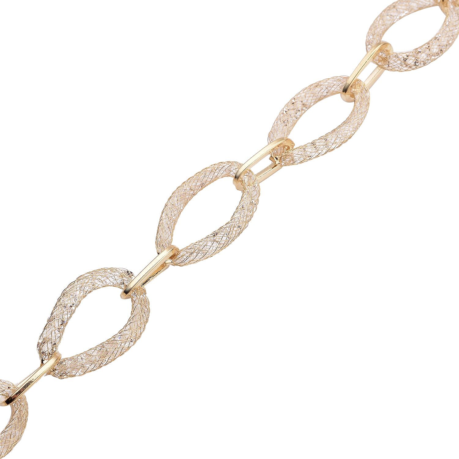 Austrian Crystal 15.00 ctw Necklace in Silvertone 20-22 Inches