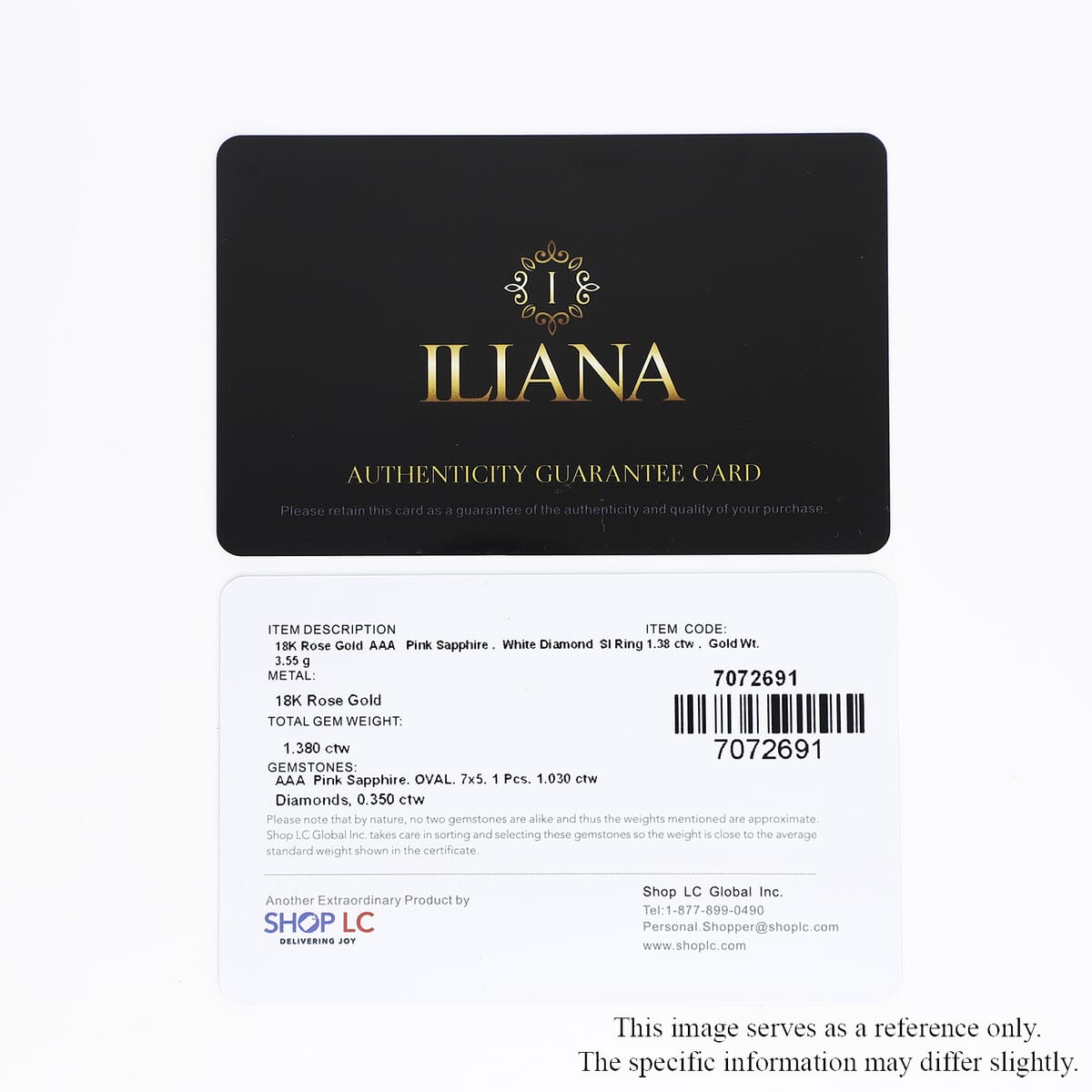 Certified  Iliana 18K Rose Gold AAA Madagascar Pink Sapphire and G-H SI Diamond Halo Ring (Size 8.0) 3.80 Grams 1.35 ctw image number 7