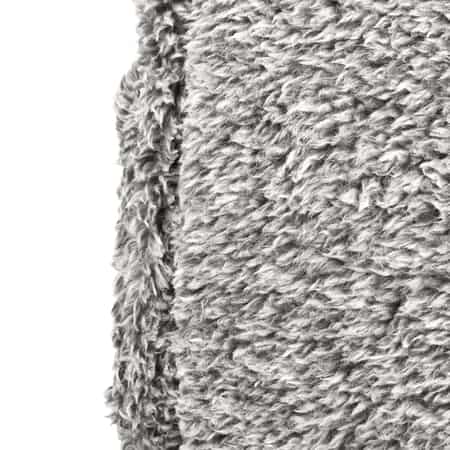 Homesmart Granite Solid Sherpa Microfiber Throw 1.67lbs image number 2