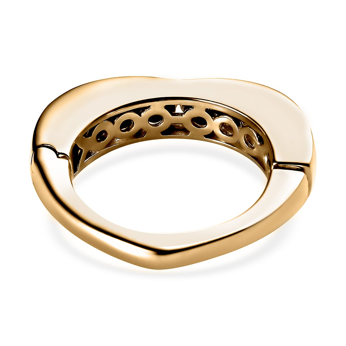 Tanzanite Arthritis Ring in Vermeil Yellow Gold Over Sterling Silver (Size 5.0) 1.25 ctw image number 4