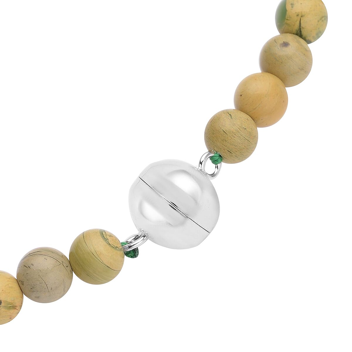 Muscovite 5-12mm Beaded Necklace 20 Inches in Rhodium Over Sterling Silver 269.00 ctw image number 4