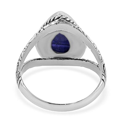 Bali Legacy Tanzanite Ring in Sterling Silver (Size 10.0) 6.80 ctw