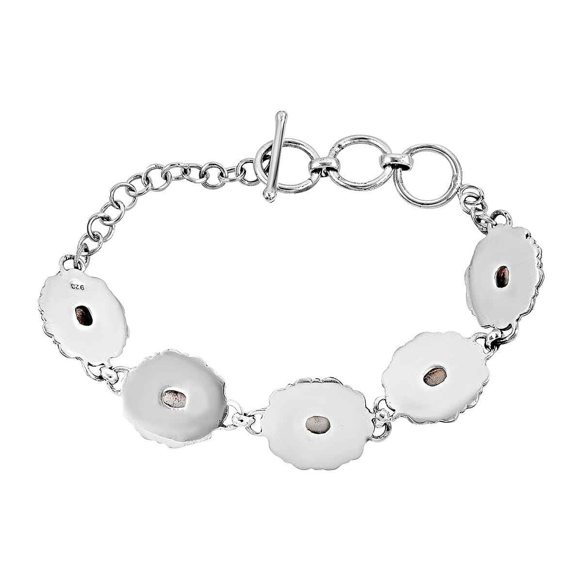 Bali Legacy Premium Ethiopian Welo Opal Bracelet in Sterling Silver (7.50 In) 8.00 ctw image number 2