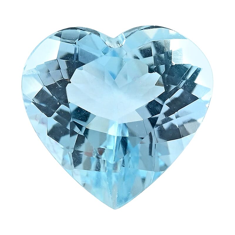 AAAA Santa Maria Aquamarine (Hrt Free Size) 1.00 ctw Loose gemstone