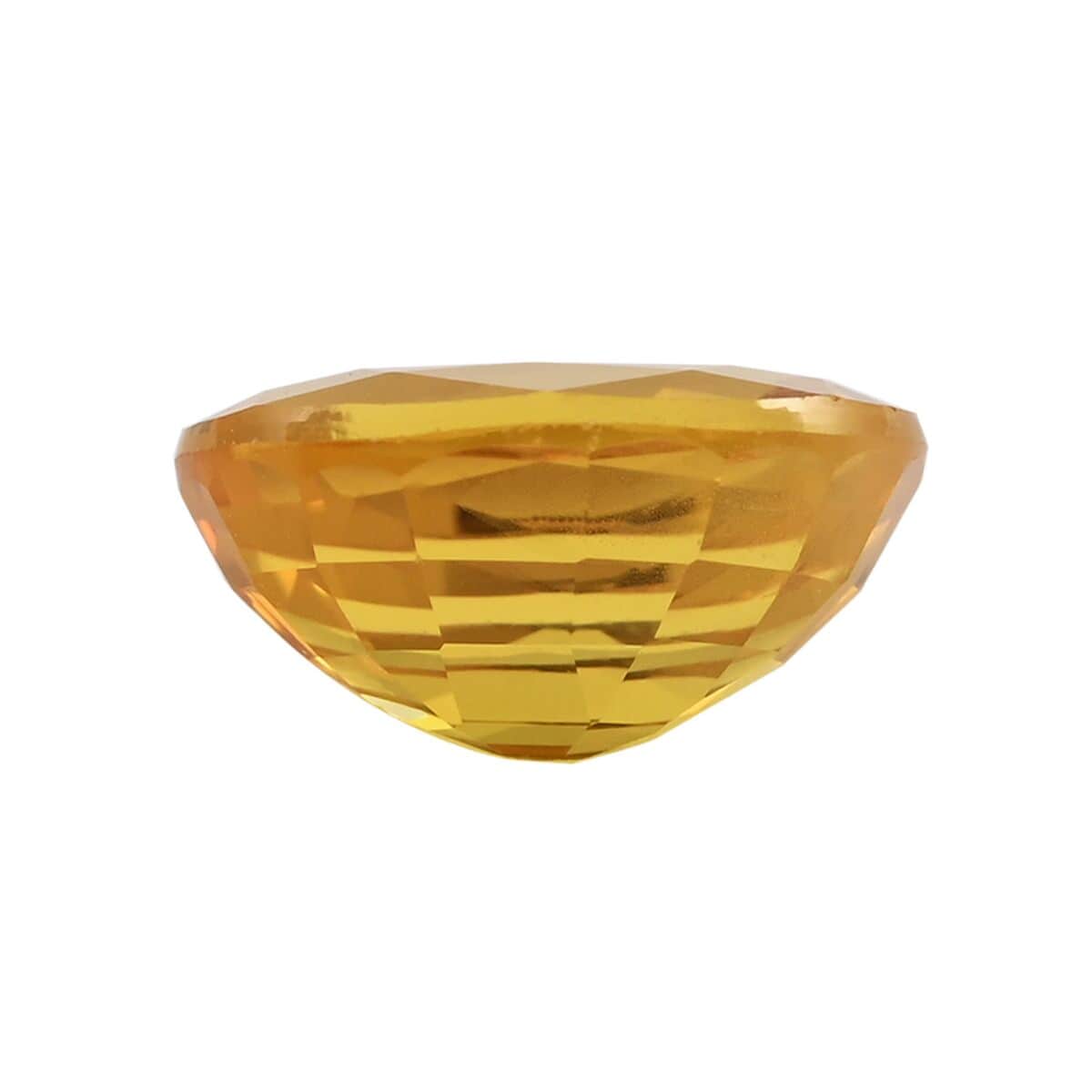 Certified & Appraised AAAA Yellow Sapphire (Ovl 9x7 mm) 2.20 ctw, Oval Loose Sapphire For Jewelry, Loose Gemstone For Ring Necklace image number 2