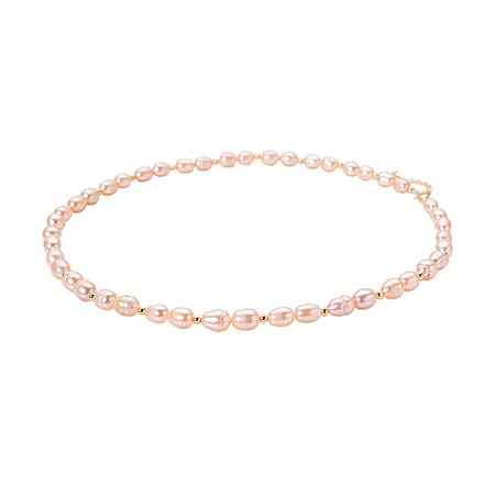 Peach Fresh Water Pearl - Product card gallery slide 3 (10176846725433)