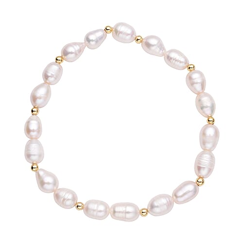 White Fresh Water Pearl - Product card gallery slide 1 (9431490199807)