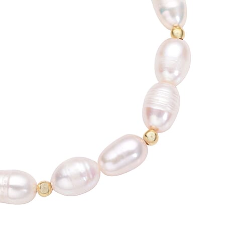 White Fresh Water Pearl - Product card gallery slide 4 (9431490199807)