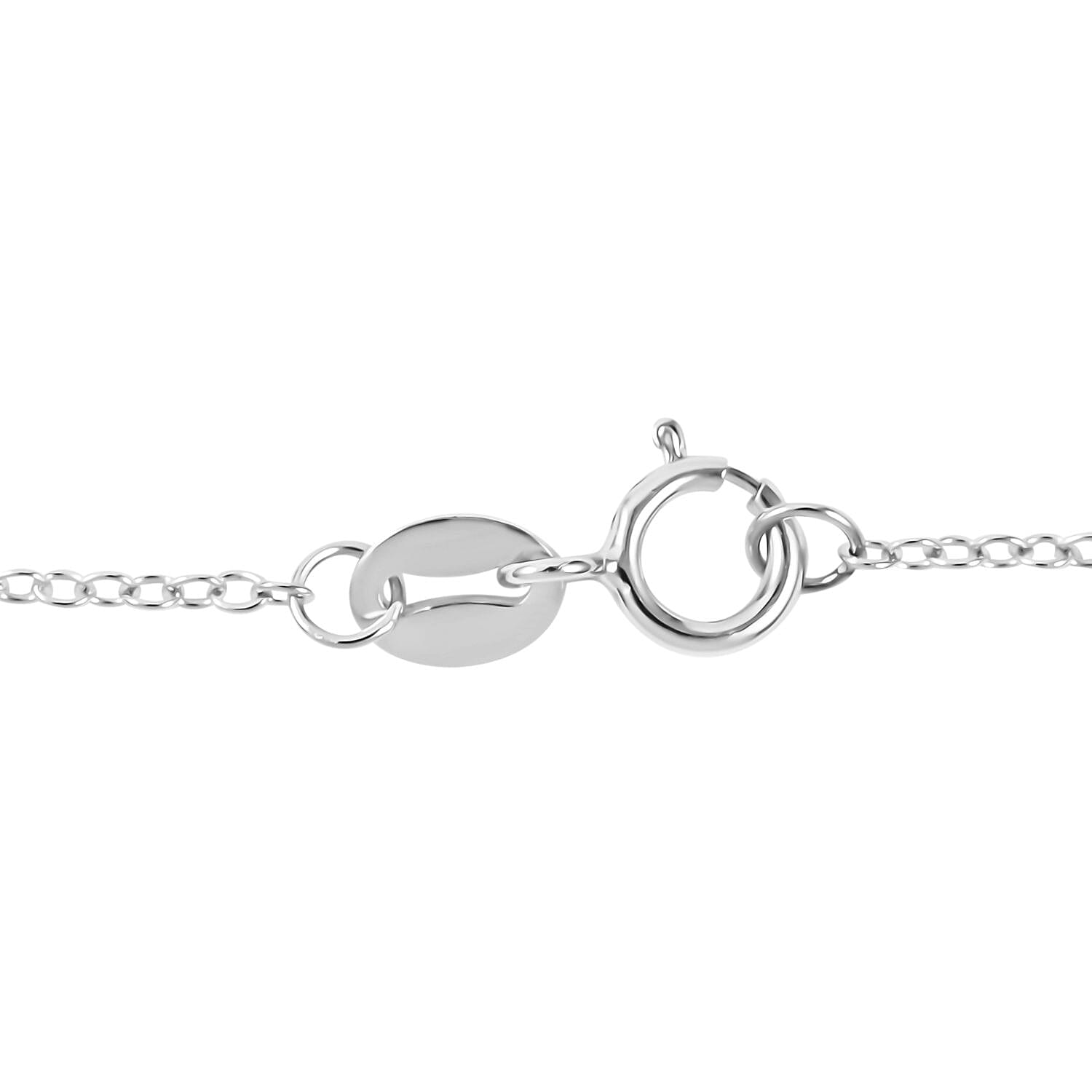 Brown Diamond Elephant Necklace 18 Inches in Rhodium and Sterling Silver 0.15 ctw