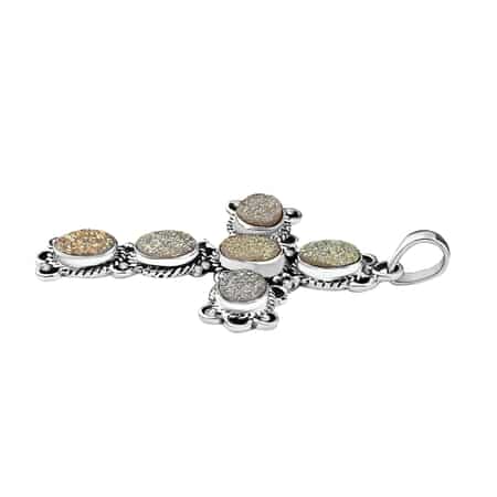 16 Moon Cut Shimmer Choker Necklace in Italian Sterling Silver