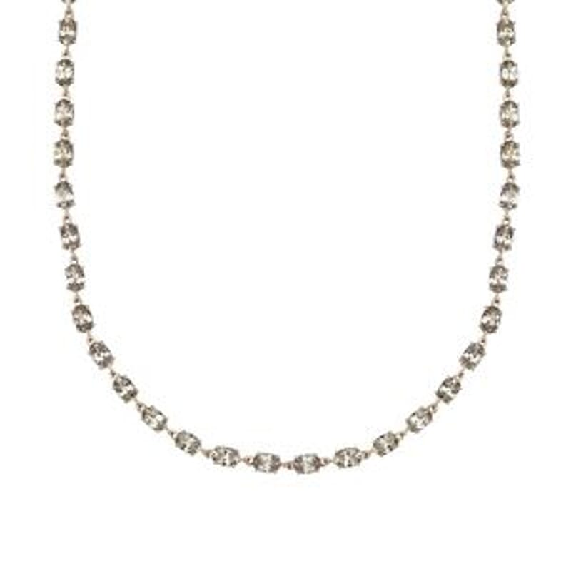 Luxoro 14K Yellow Gold AAA Turkizite Link Necklace 18 Inches 7 Grams 26.50 ctw