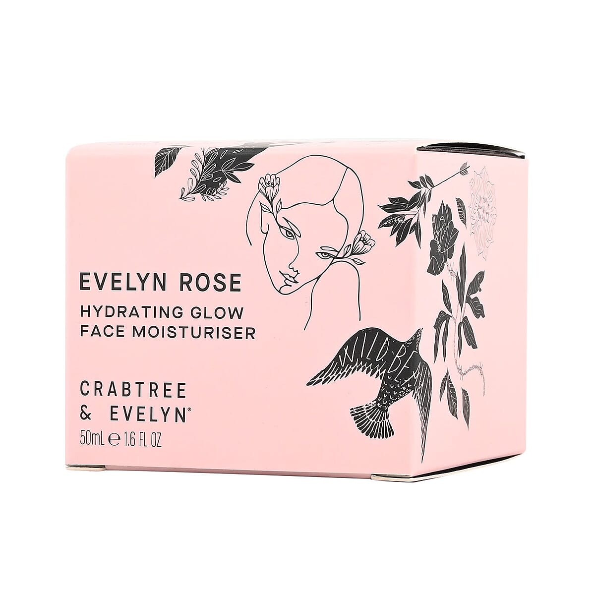 Closeout Crabtree & Evelyn Evelyn Rose Hydrating Glow Face Moisturizer 1.6Oz image number 4