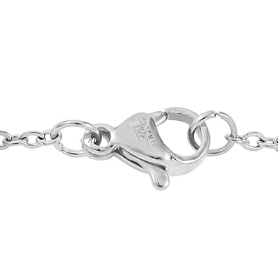1.65mm Cable Link Necklace 18 Inches in Stainless Steel