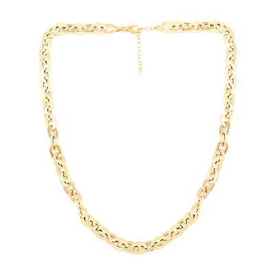 Maestro Gold Collection Italian 14K Yellow Gold 8.2mm Mirro Rolo Necklace 18-20 Inches 6.5 Grams