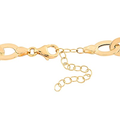 Maestro Gold Collection Italian 14K Yellow Gold 8.2mm Mirro Rolo Necklace 18-20 Inches 6.5 Grams