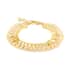 Maestro Gold Collection Italian 10K Yellow Gold 12.2mm Cleopatra Bracelet (7.0-8.0In) 6.5 Grams (7.00 In) image number 0