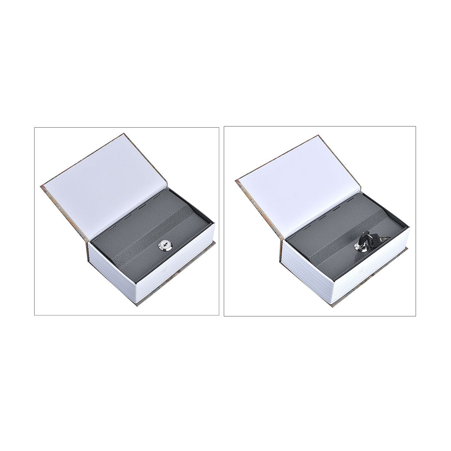 Small Dictionary Diversion Secret Hidden Book Safe with Key Lock - Butterfly
