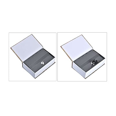 Small Dictionary Diversion Secret Hidden Book Safe with Key Lock - Butterfly