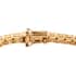 Asscher Cut Salamanca Fire Opal Tennis Bracelet in Vermeil Yellow Gold Over Sterling Silver (8.00 In) 12.70 Grams 9.65 ctw image number 3