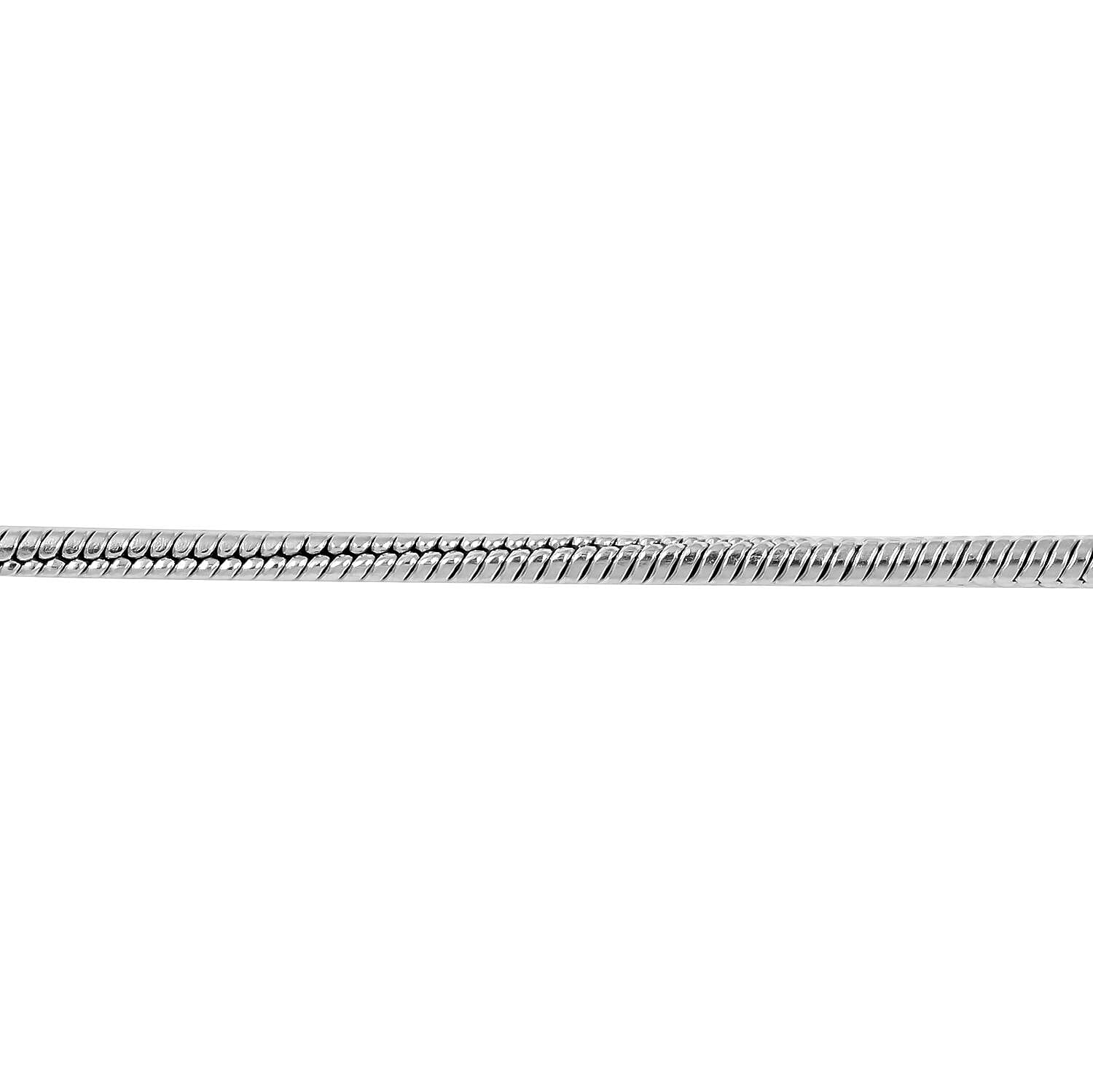 Snake Chain Anklet 9 Inches in Stainless Steel