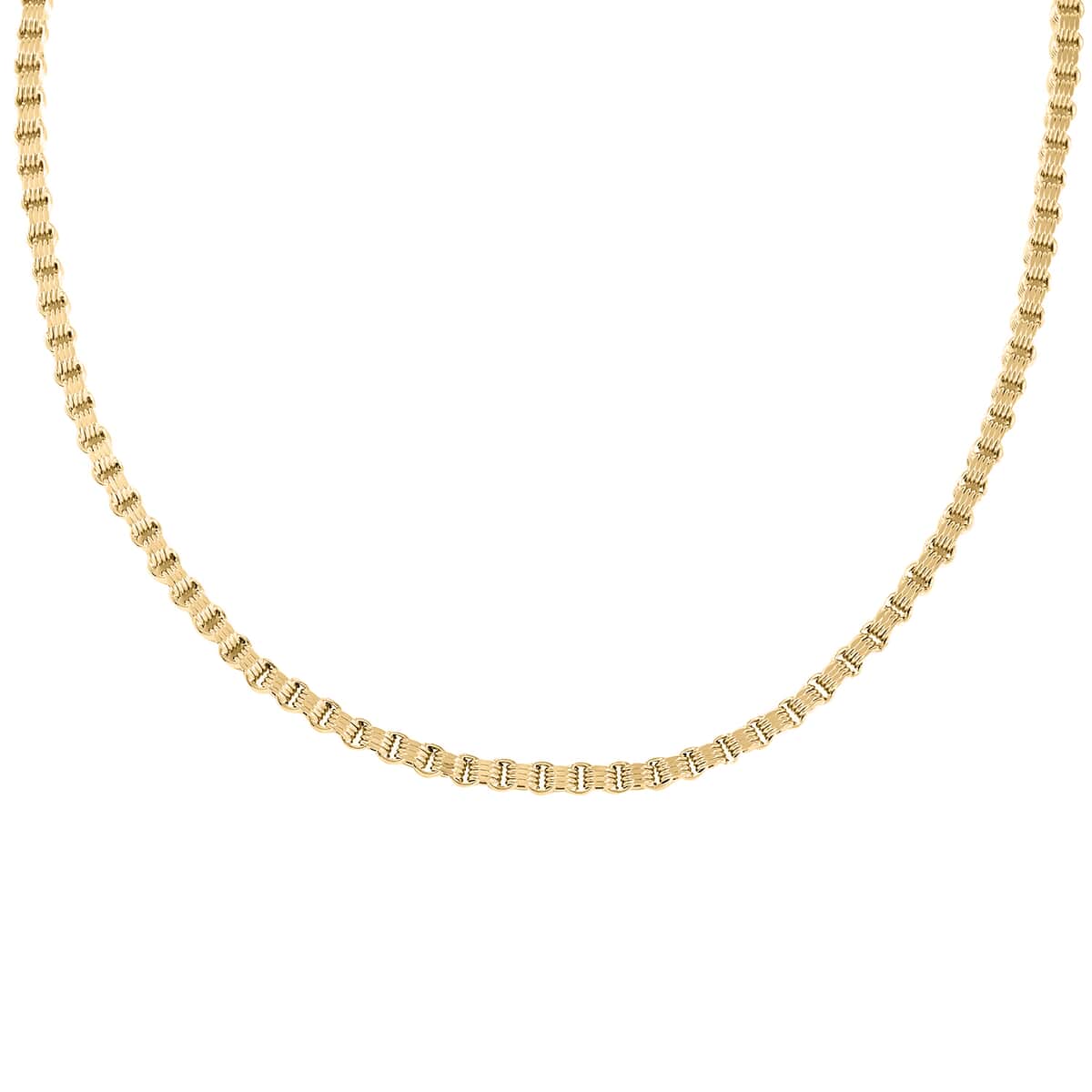Vegas Closeout Deal 10K Yellow Gold 3mm Alexander Chain Necklace 20 Inches 8.60 Grams image number 0