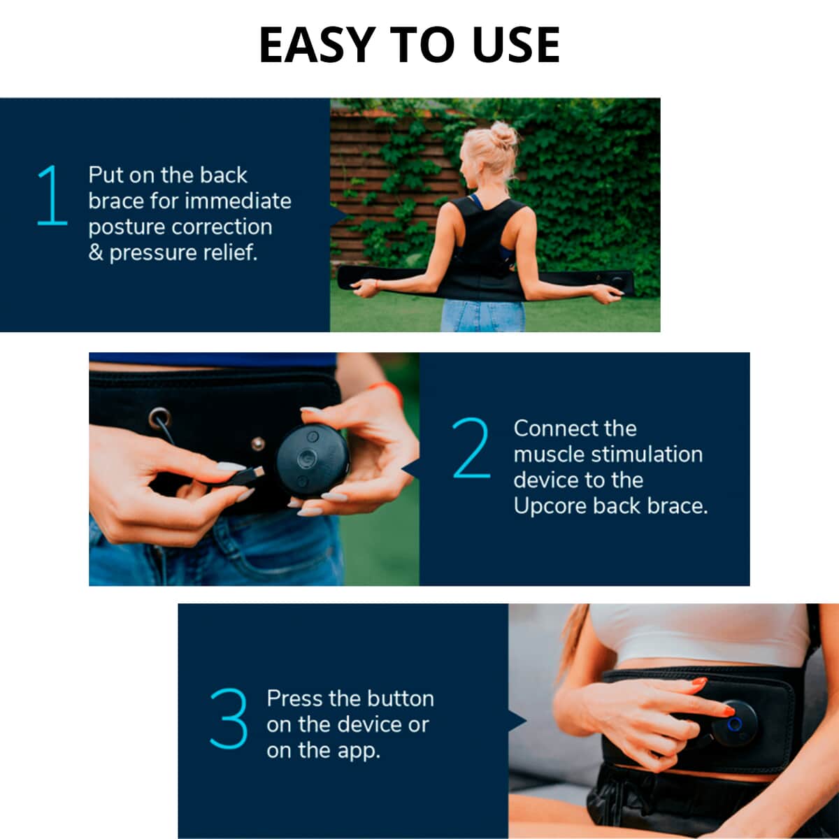 UpCore One Click Posture Correctors Medium image number 3