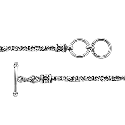 Bali Legacy Sterling Silver Borobudur Necklace 18 Inches 72.40 Grams