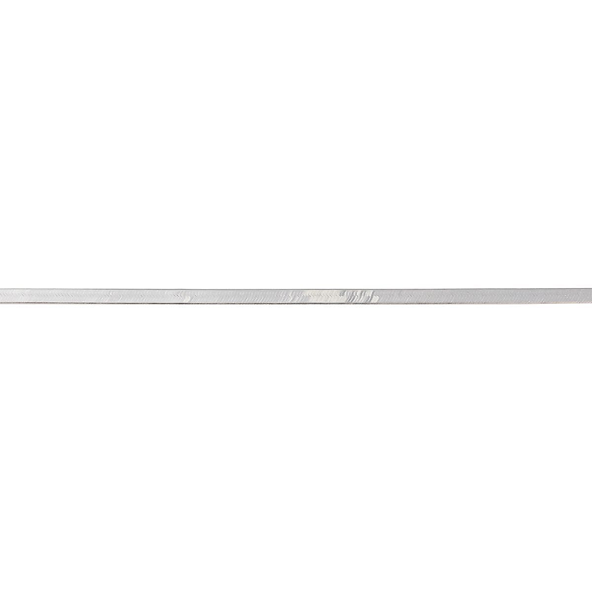 Italian Sterling Silver 2.3mm Herringbone Anklet (10 in) 2.10 Grams image number 2