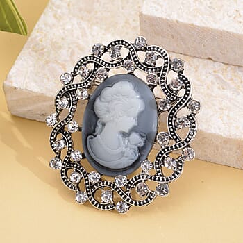 Gray Cameo - Product card gallery slide 2 (10176852918585)