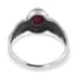 Bali Legacy African Ruby (FF) Ring in Sterling Silver (Size 10.0) 1.50 ctw image number 4