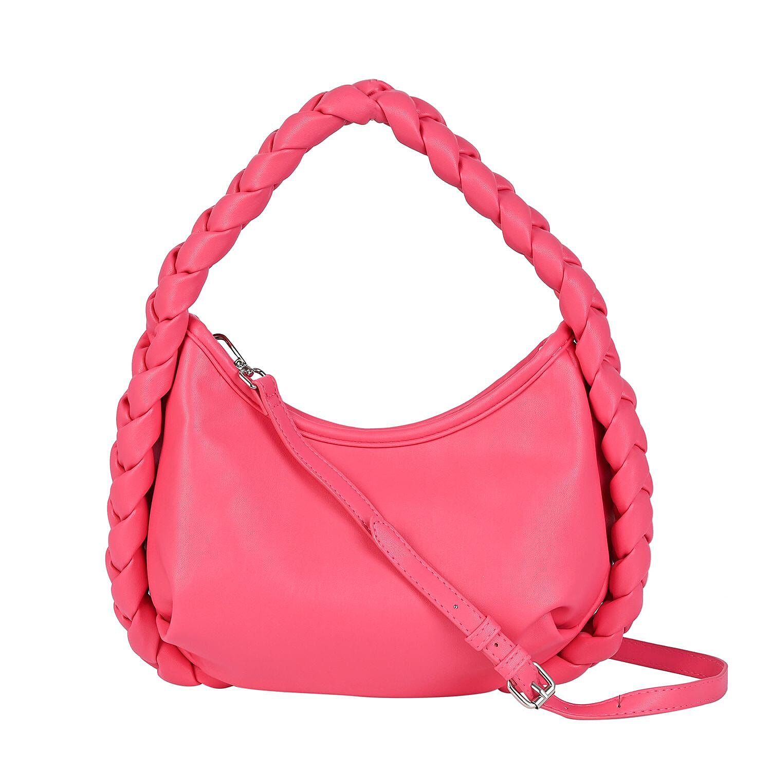 Buy Designer Closeout Collection 18 Fuchsia Braided Handle