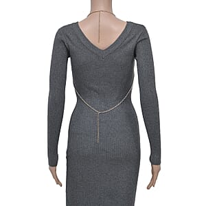 Layered Design Body Chain 28 Inches in Rosetone