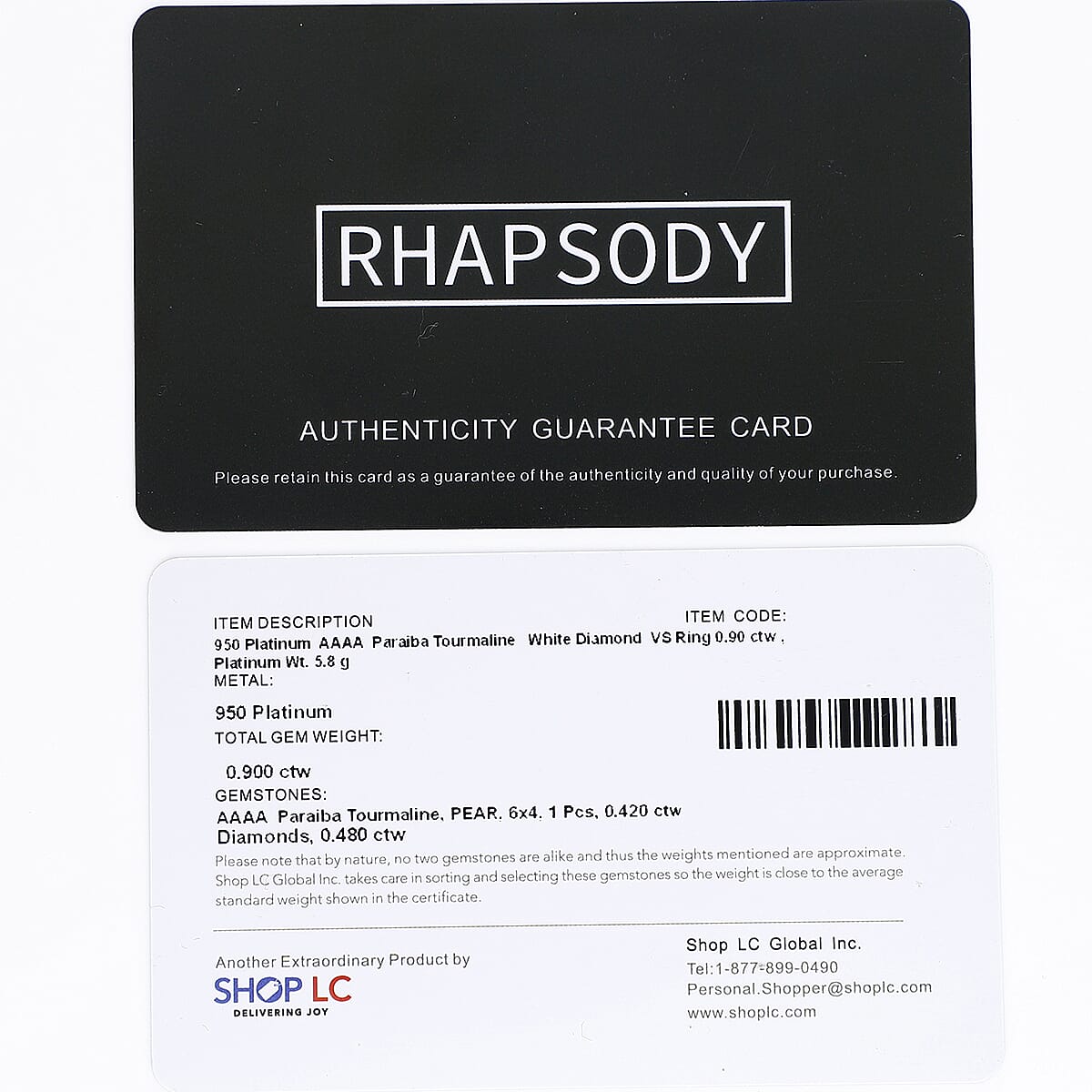 Rhapsody Certified AAAA Paraiba Tourmaline Ring, E-F VS Diamond Accent Ring, Tourmaline Double Halo Ring, 950 Platinum Ring 5.80 Grams 0.90 ctw image number 7