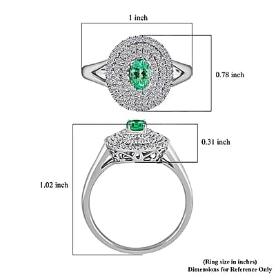Certified & Appraised Rhapsody AAAA Paraiba Tourmaline and E-F VS Diamond 1.00 ctw Cocktail Ring in 950 Platinum (Size 6) 7.25 Grams
