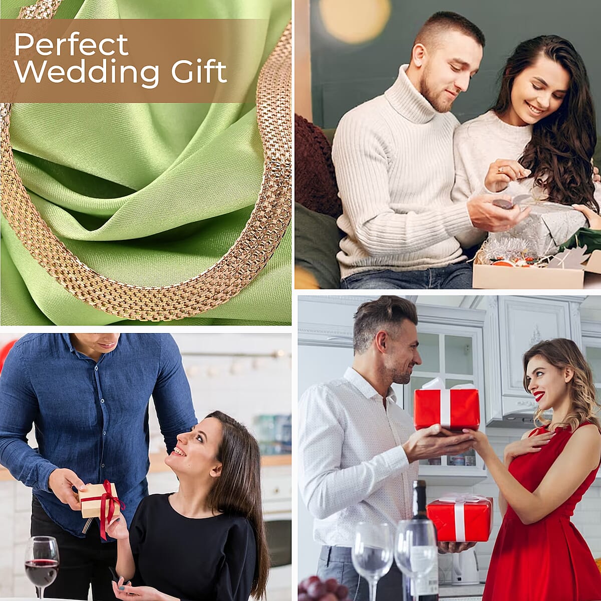 Italian Bismark Chain Necklace, 14K Rose Gold Plated Sterling Silver Necklace, Line Pave Necklace, Silver Chain Necklace, Adjustable 16-18 Inch Necklace image number 4