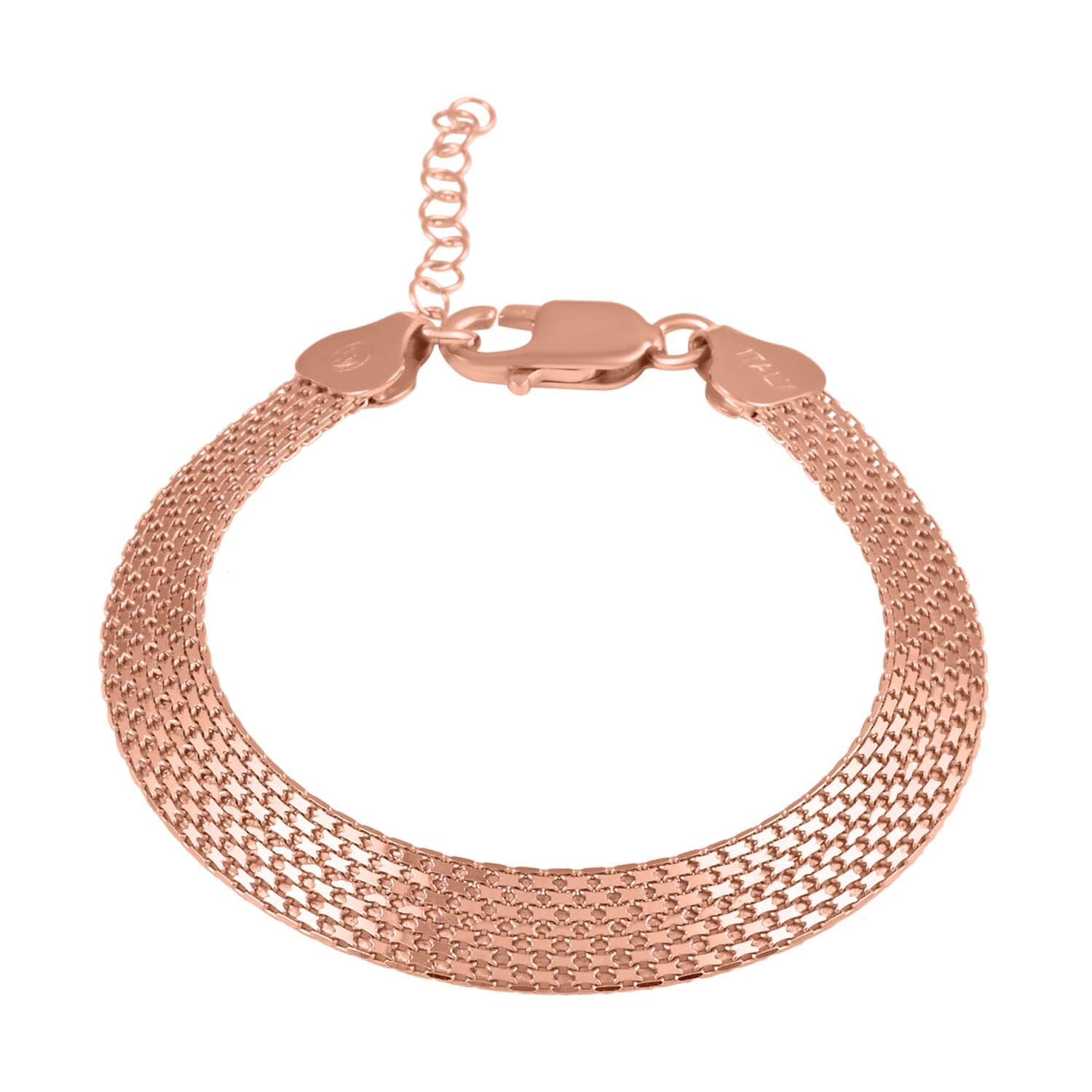 Italian rose gold deals bracelet