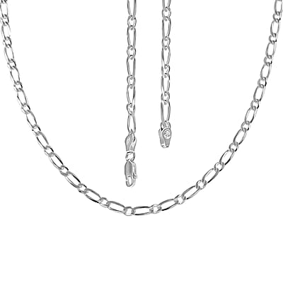 Italian Sterling Silver 9mm Flat Link Necklace 20 Inches 7.7 Grams