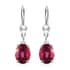 Brazilian Pink Petalite Lever Back Earrings in Platinum Over Sterling Silver 2.75 ctw image number 0