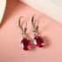 Brazilian Pink Petalite Lever Back Earrings in Platinum Over Sterling Silver 2.75 ctw image number 1