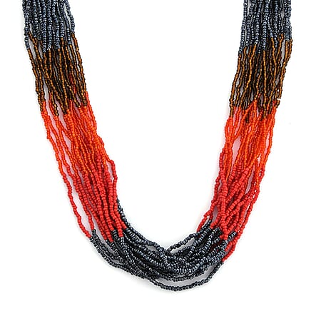 Red & Black Seed Bead - Product card gallery slide 4 (10176855572793)