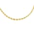 10K Yellow Gold 4mm Rope Necklace 22 Inches 7.2 Grams image number 0
