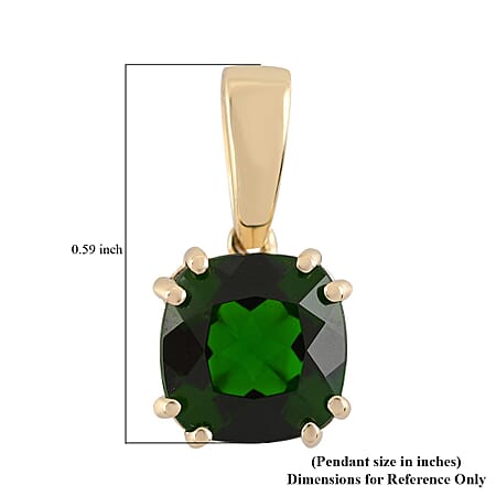Natural Chrome Diopside / 10K Gold / Standard - Product card gallery slide 4 (10176855933241)