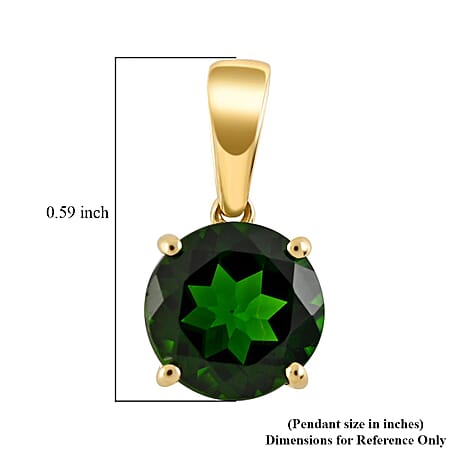 Natural Chrome Diopside / 10K Gold / Standard - Product card gallery slide 4 (10176856097081)