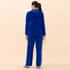 Tamsy LUX Blue Velour Track Suit Set - XL image number 1