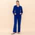 Tamsy LUX Blue Velour Track Suit Set - XL image number 2