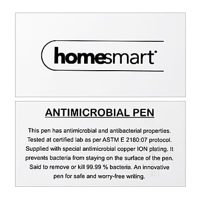 Anti Microbacterial Studded Roller Pen with Crystal - Bronze